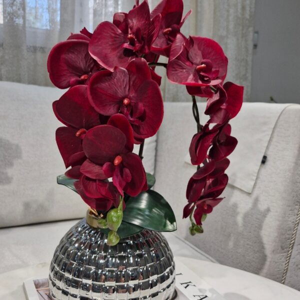 شاخه ارکیده چرمی