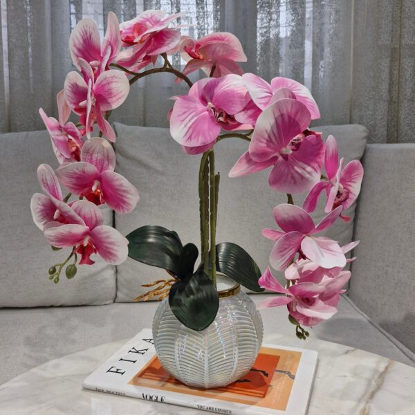 شاخه ارکیده لمسی 9 گل