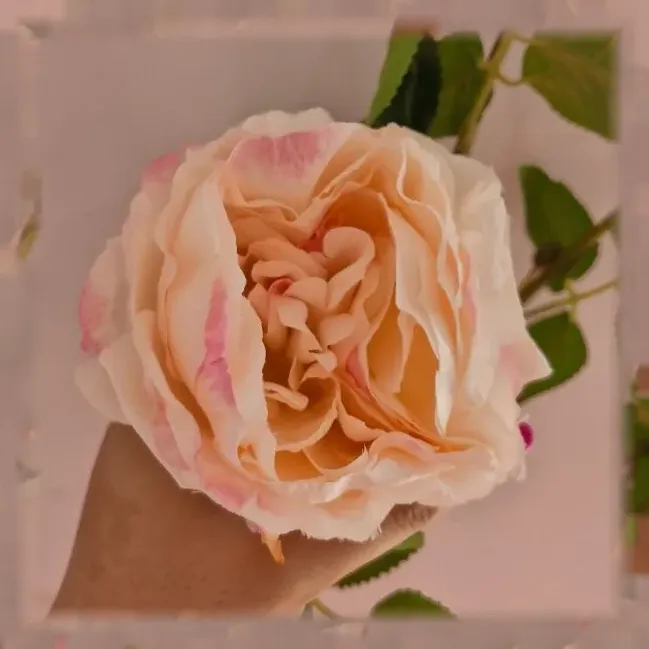 گل مصنوعی شاخه پیونی - Image 7
