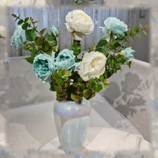 گل مصنوعی شاخه پیونی