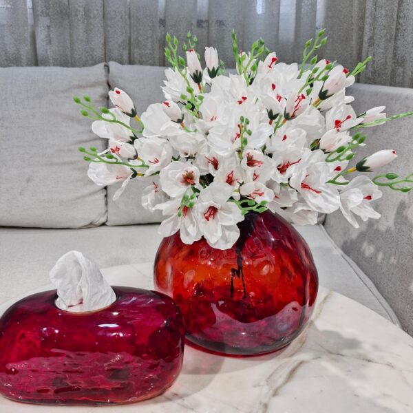 الستر گل قرمز