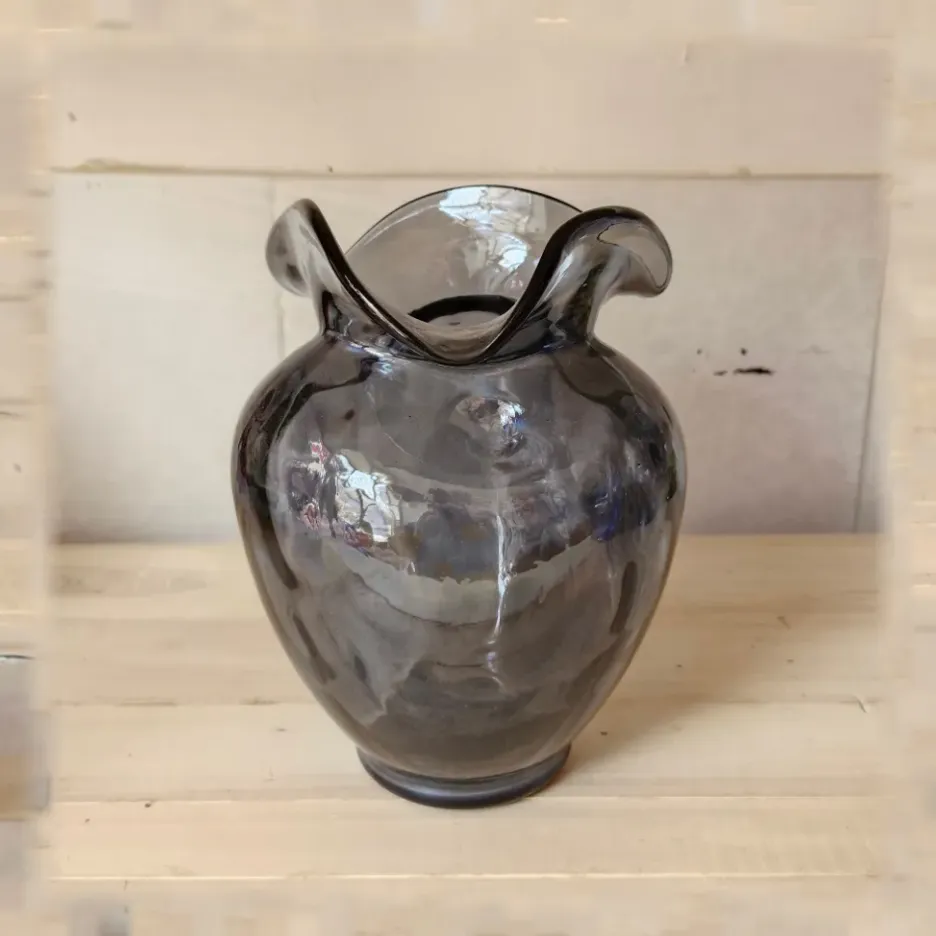گلدان شیشه ای رنگی مدل ارکیده کوچک - Image 6