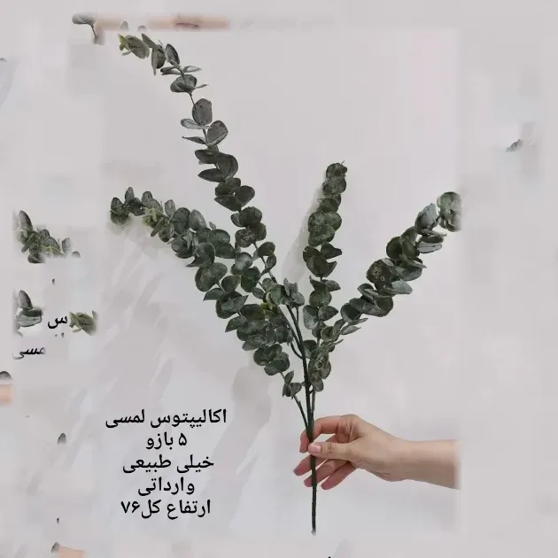 شاخه اکالیپتوس چرمی مصنوعی - Image 2