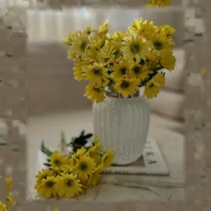گل مصنوعی بوته مینا ۱۵ گل