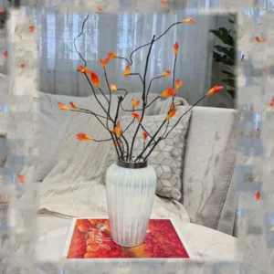 گلدان شیشه ای رنگ مدل بهار کوچک