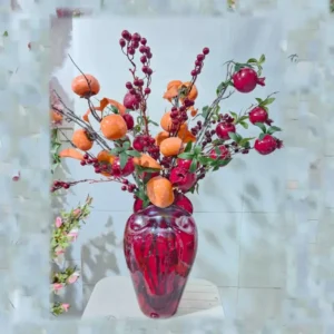 شاخه انار مصنوعی لمسی