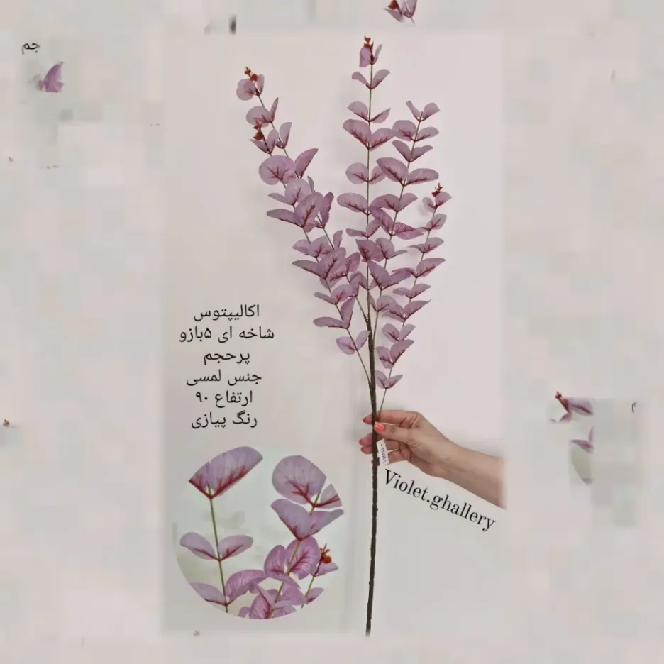 شاخه اکالیپتوس لمسی کد102 - Image 2