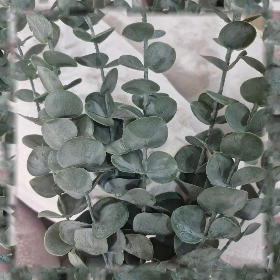 گل مصنوعی بوته اکالیپتوس چرمی - Image 2